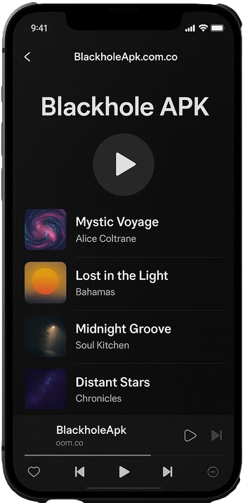 Blackhole Apk Mobile Image